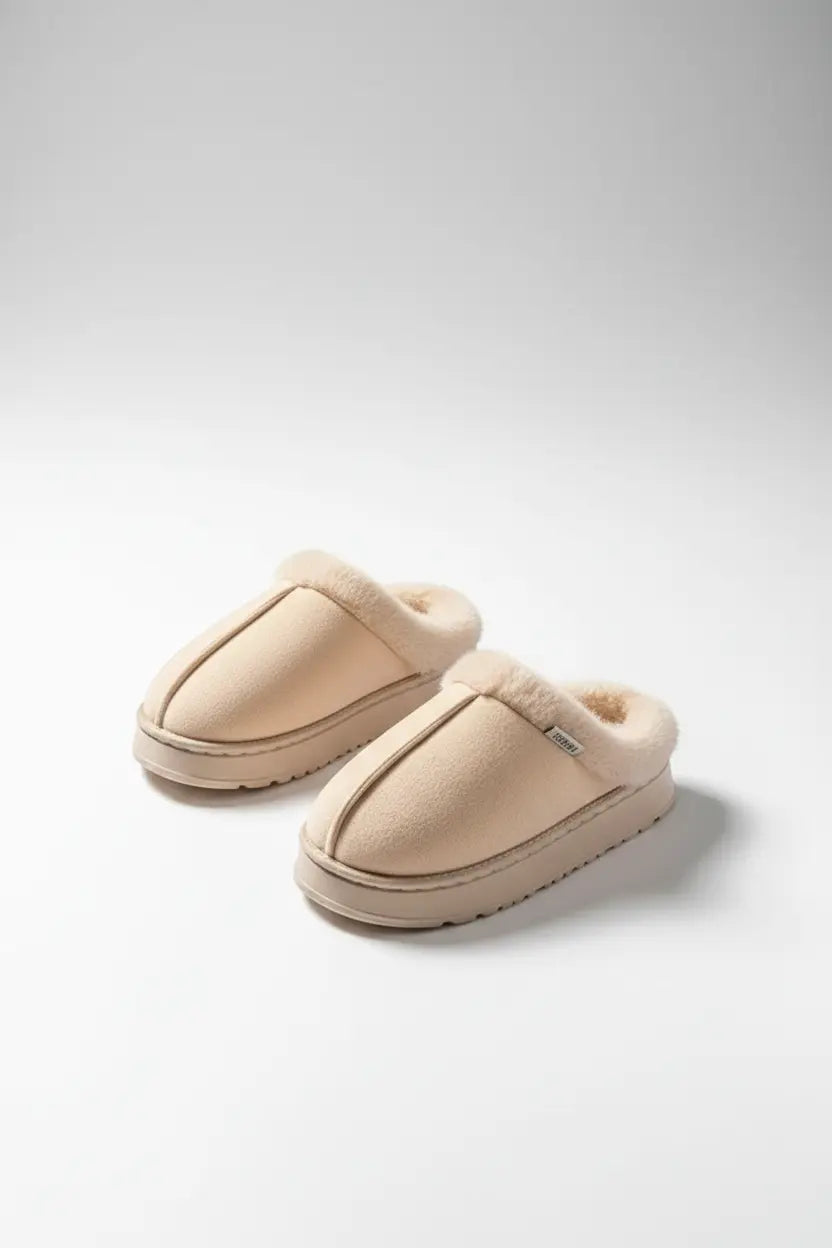 FLUFFY WINTER SLIPPERS SHOES