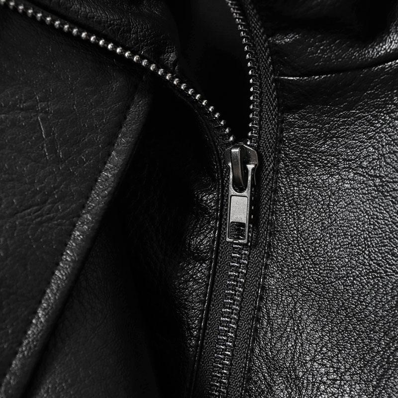 Oversized Leather Jacket