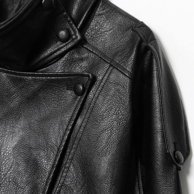 Oversized Leather Jacket