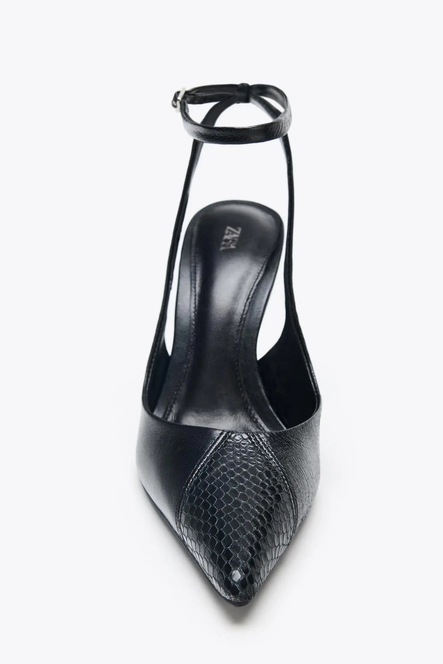 LEATHER HIGH-HEEL SHOES SHOES