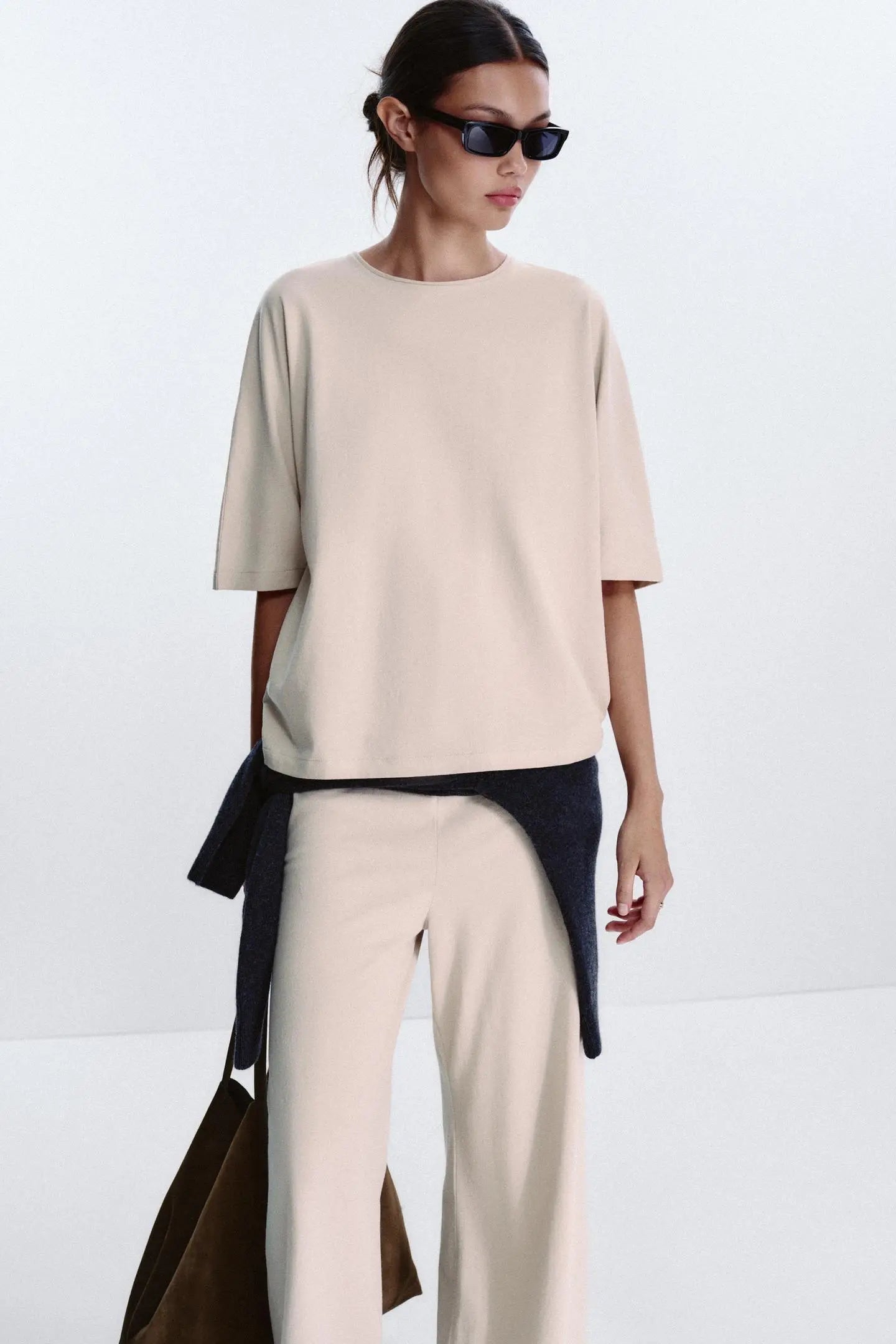 OVERSIZED TEXTURED T-SHIRT T-SHIRTS