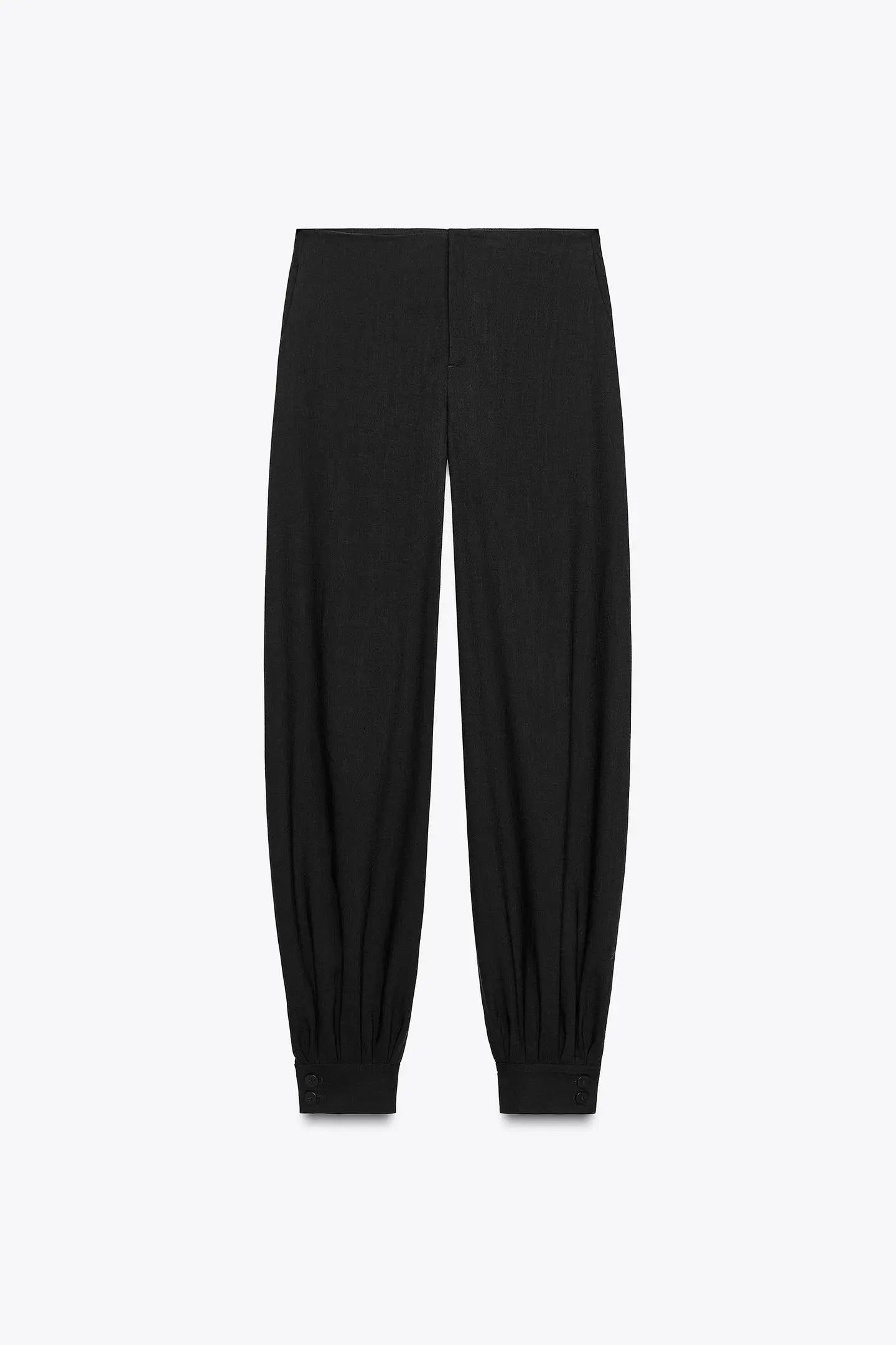 ZW COLLECTION CUFFED BALLOON TROUSERS KNITWEAR