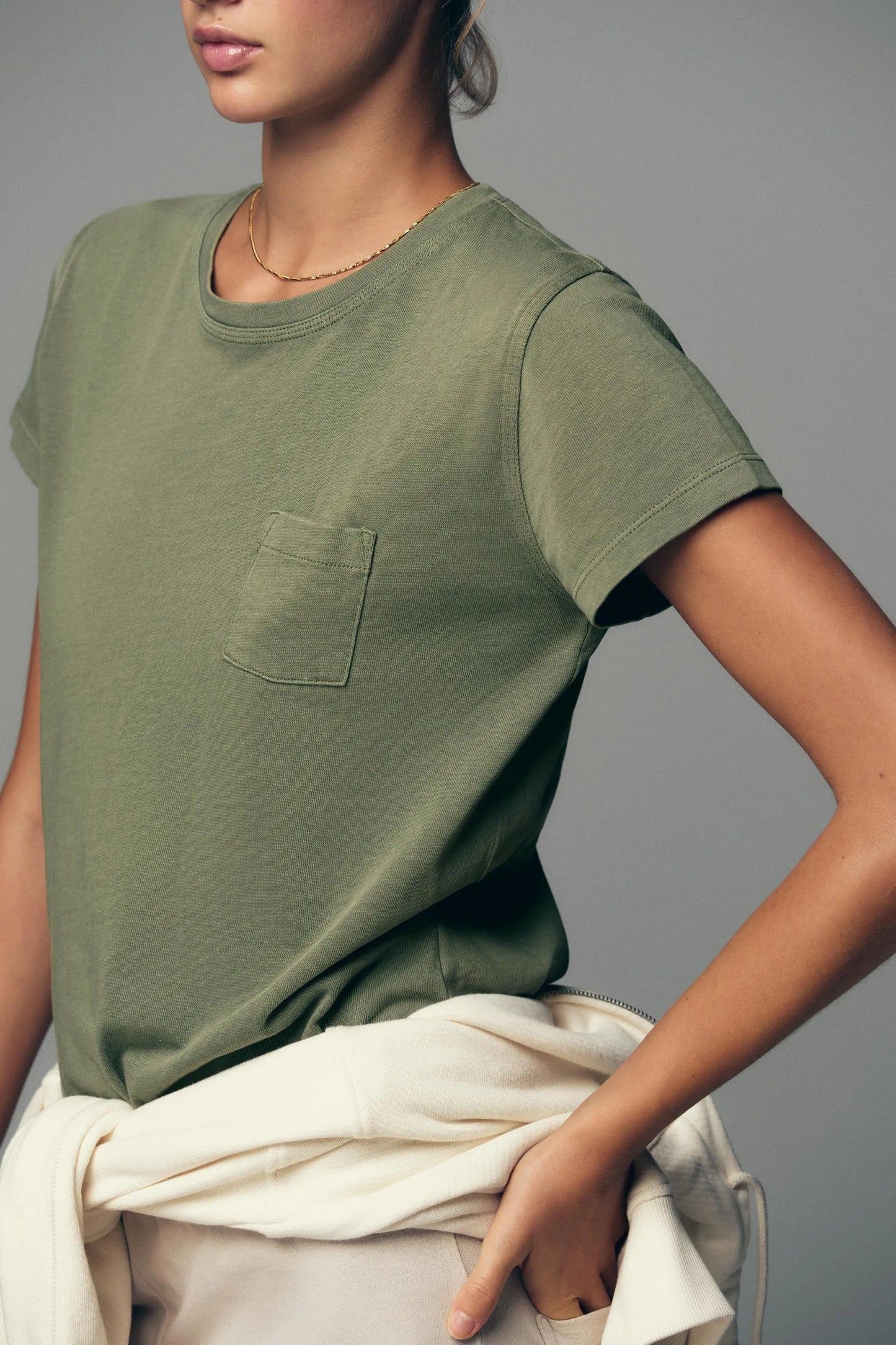 WASHED T-SHIRT WITH POCKET T-SHIRTS