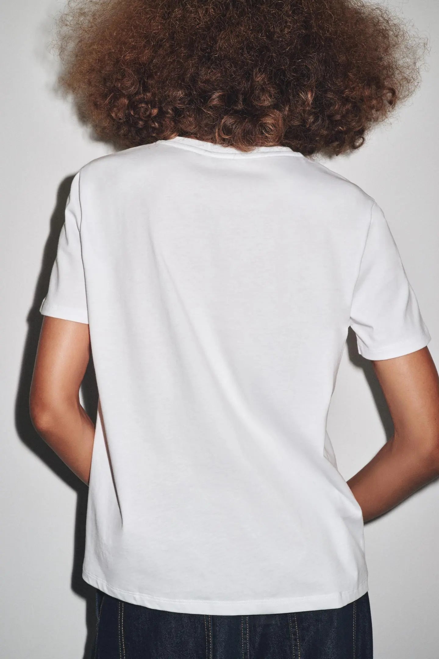 T-SHIRT WITH METALLIC PRINT T-SHIRTS