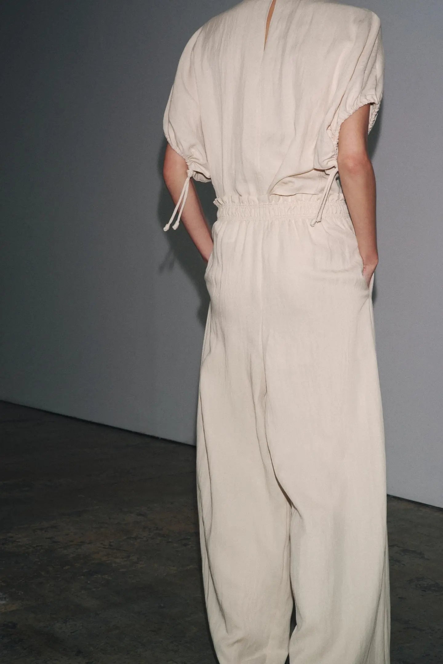 FLOWING PYJAMA TROUSERS TROUSERS