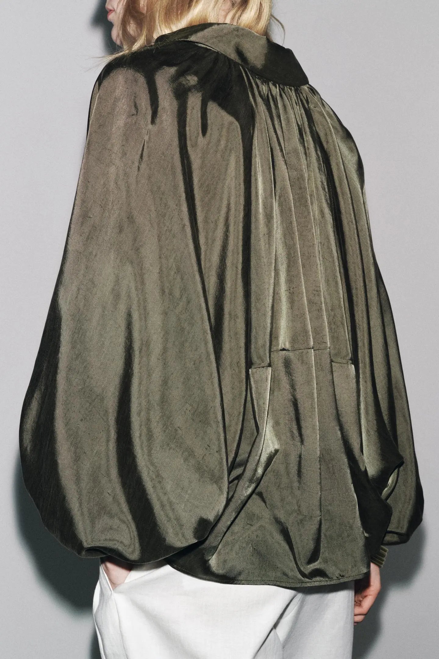 PUFFED BOMBER JACKET - ZW COLLECTION BLAZERS