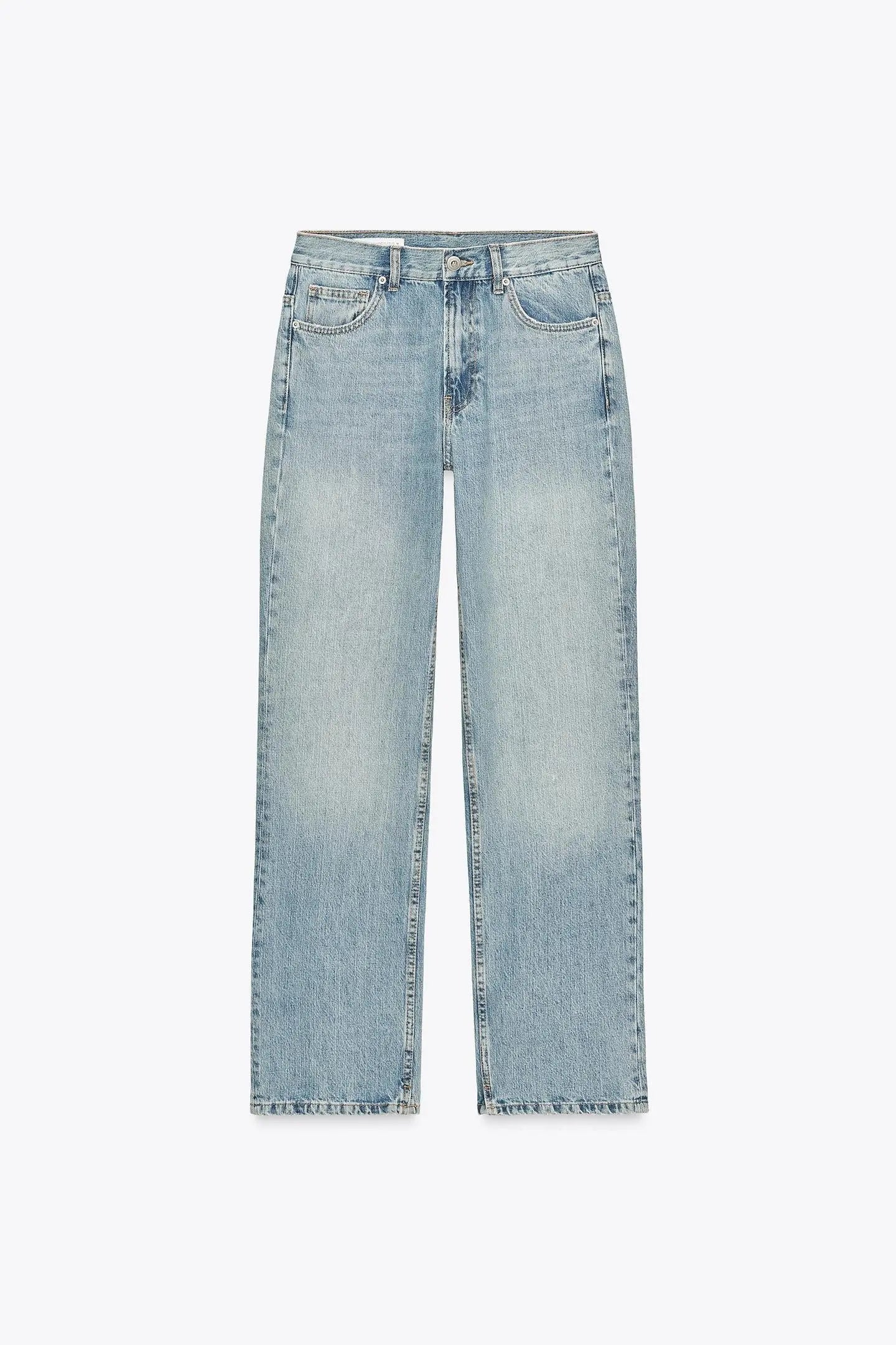 TRF STRAIGHT LOW-RISE JEANS JEANS
