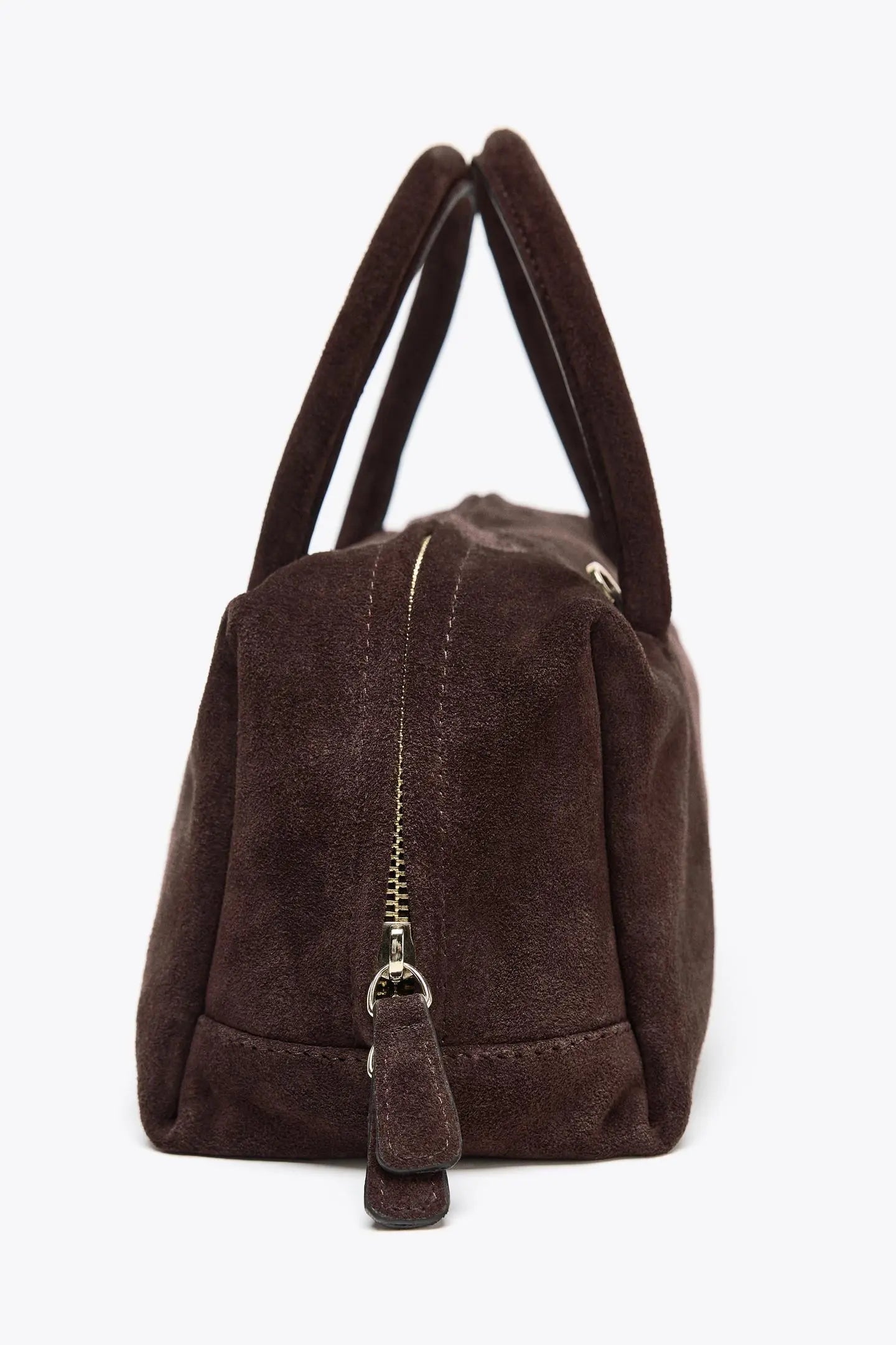 SPLIT SUEDE BOWLING BAG BAGS