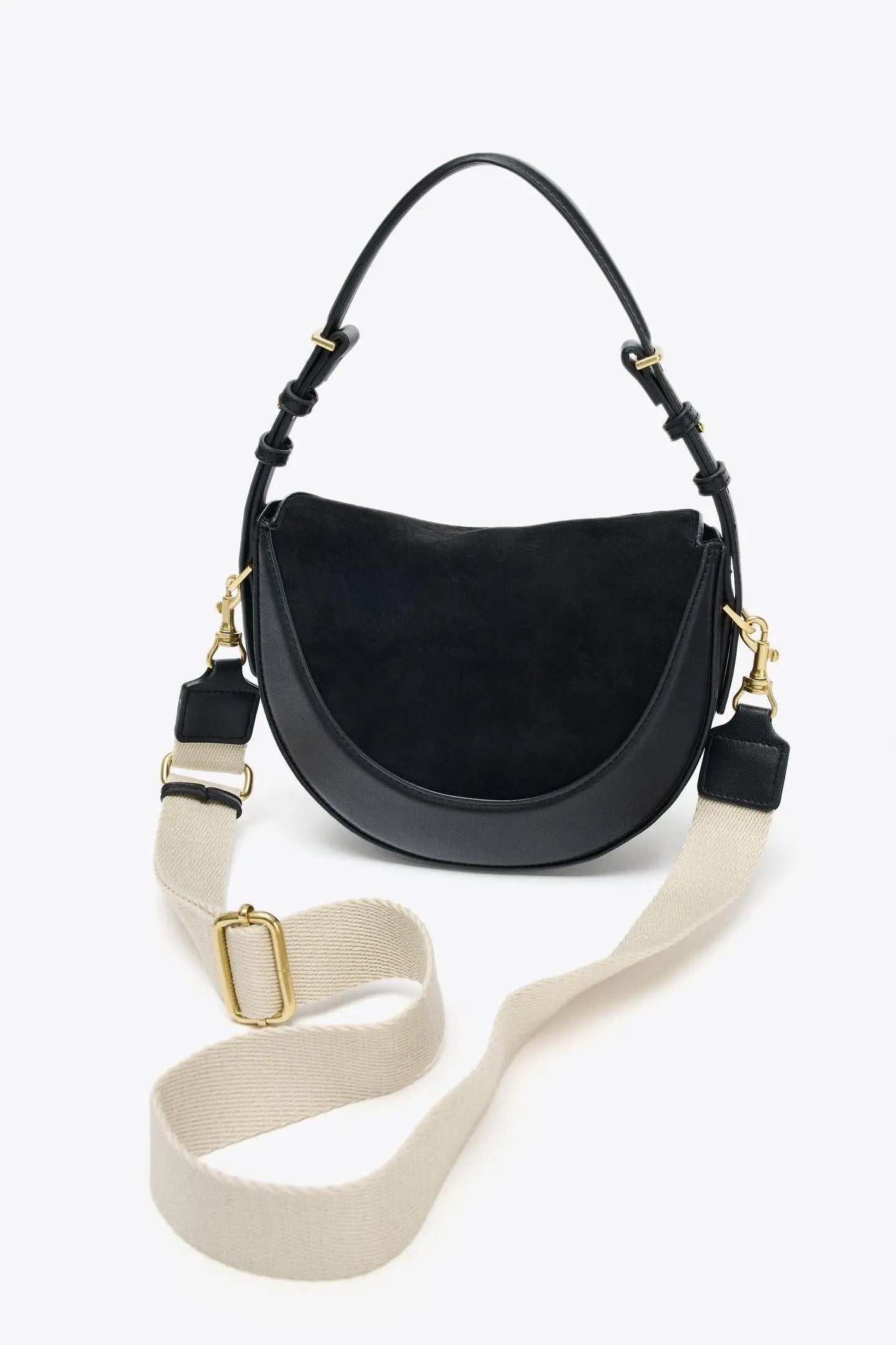 LEATHER FLAP CROSSBODY BAG BAGS