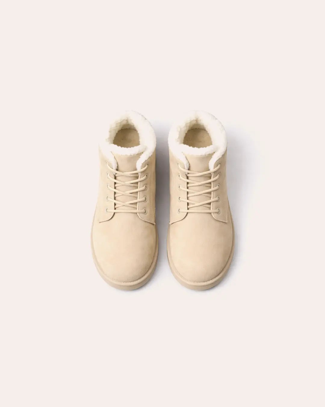 Warm Cotton Flat Ankle Boots Peashe