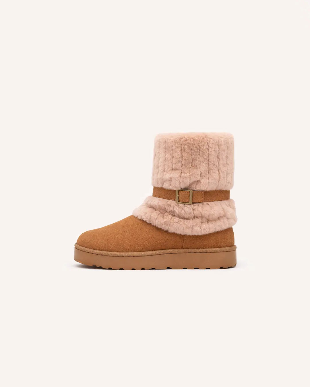 FurLined Comfort Snow Boots Peashe
