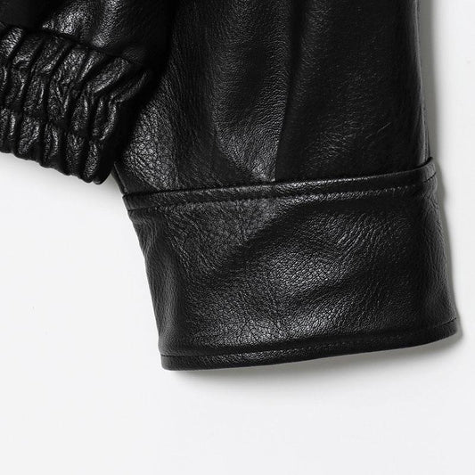 Oversized Leather Jacket