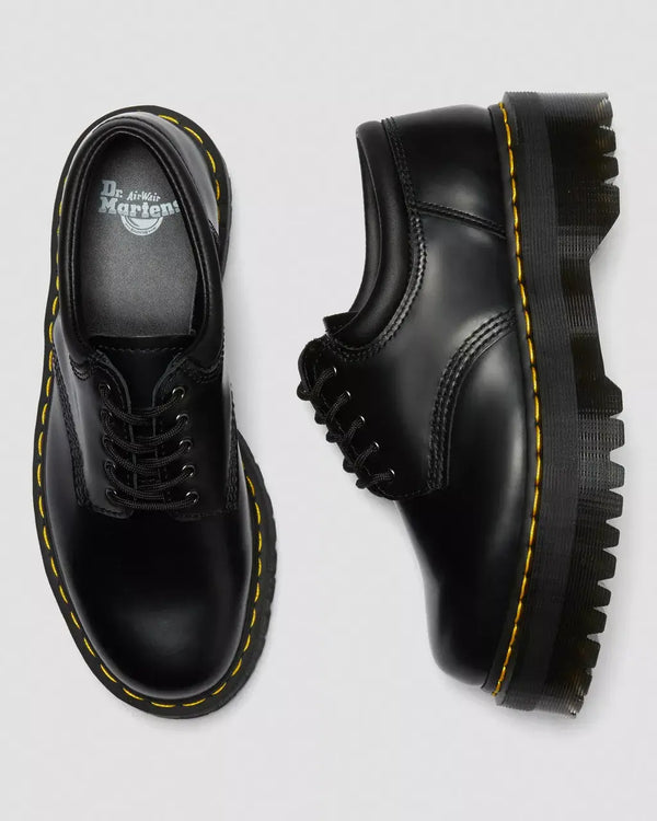 8053 Leather Platform Shoes