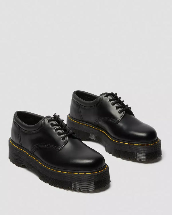 8053 Leather Platform Shoes