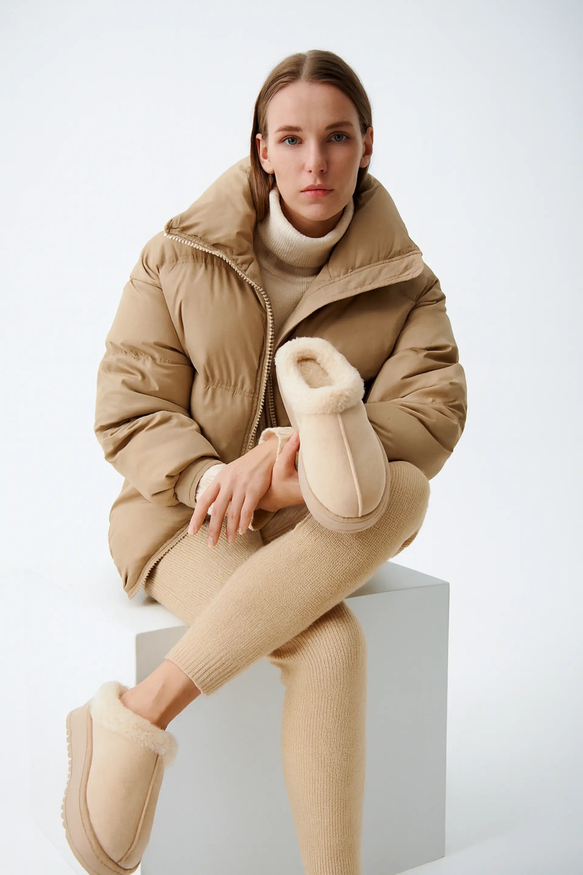 FLUFFY WINTER SLIPPERS SHOES