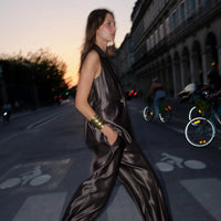 SATIN WAISTCOAT TOP|BODYSUITS