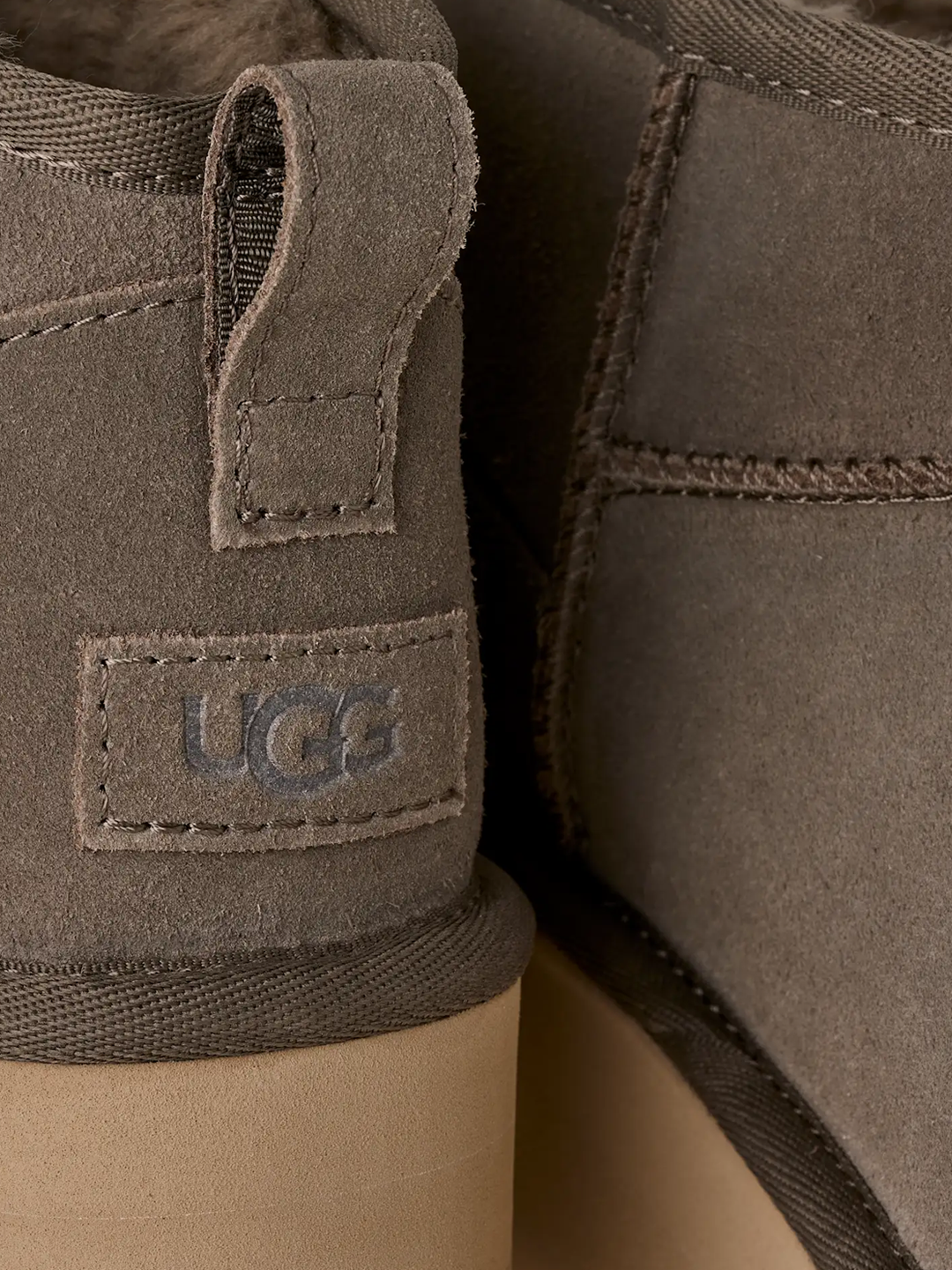 Klassisk ultra mini platform til kvinder