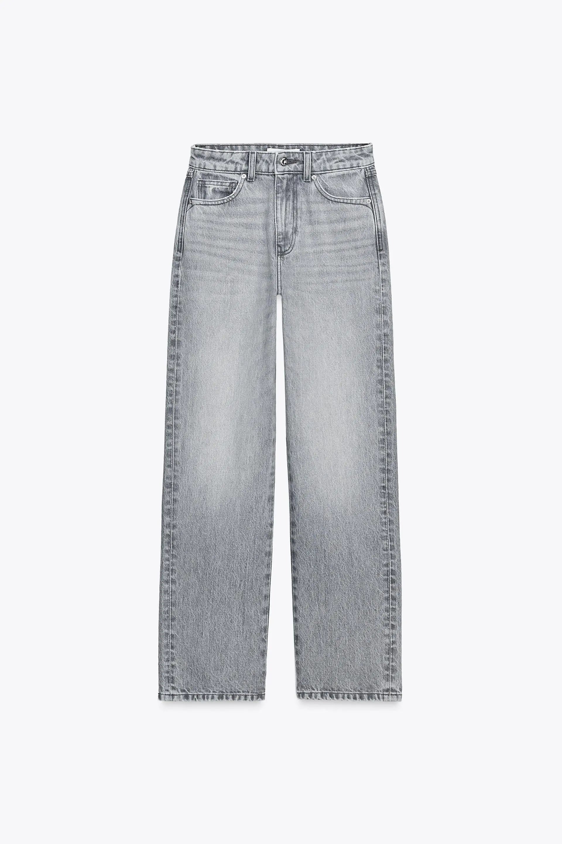 REGULAR FIT HIGH-WAIST LONG LENGTH JEANS