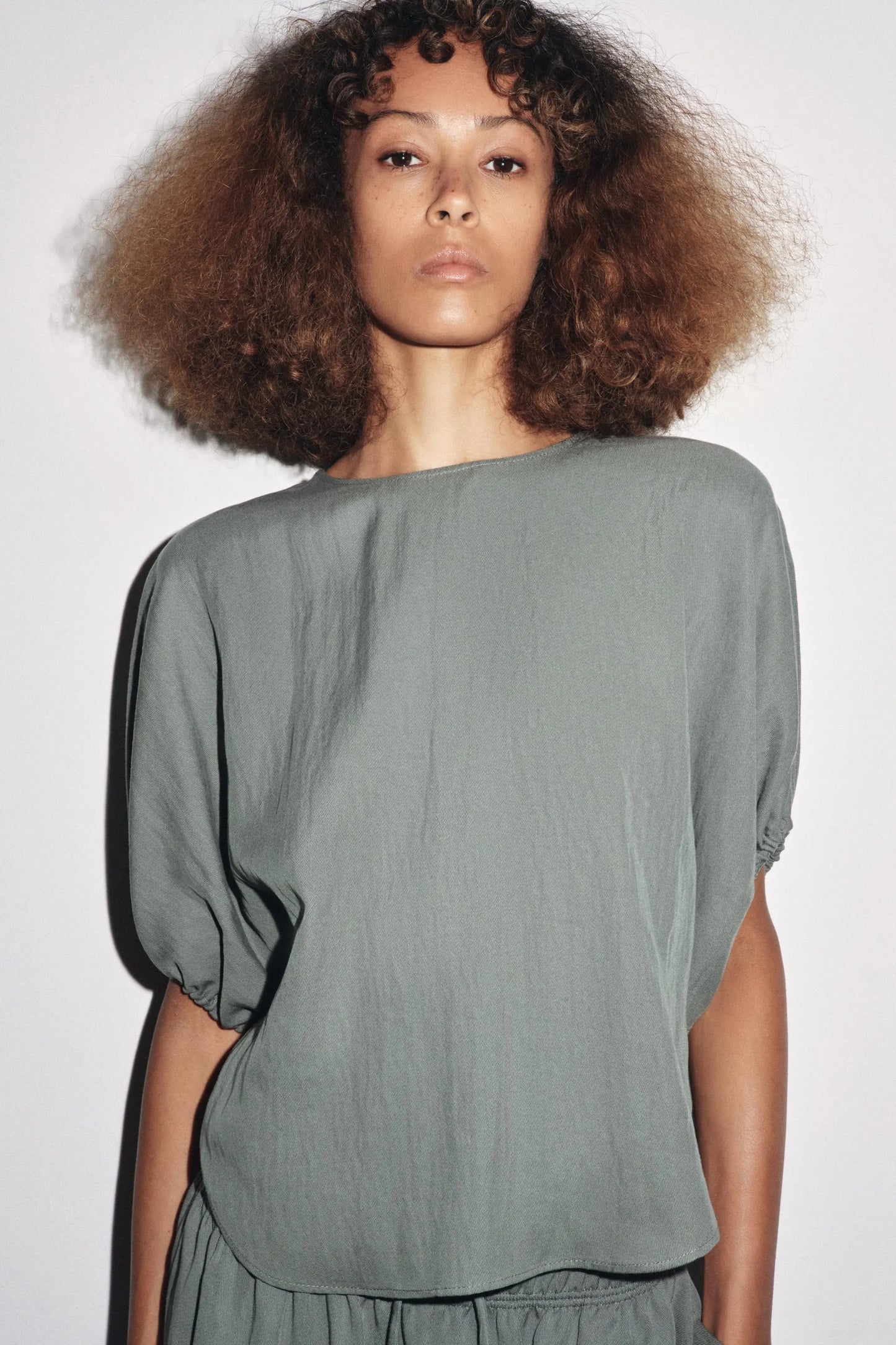 ZW COLLECTION PUFF SLEEVE BLOUSE SHIRTS