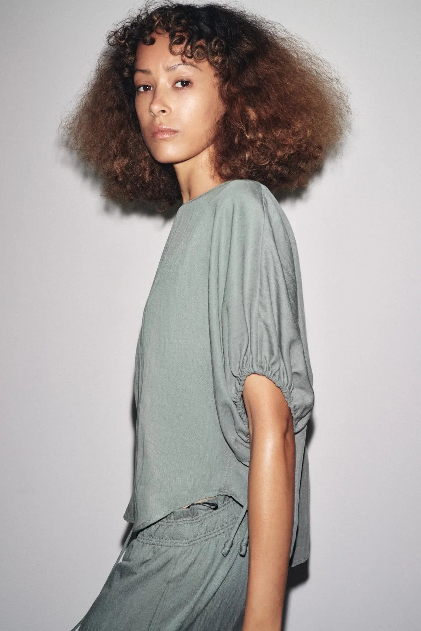 ZW COLLECTION PUFF SLEEVE BLOUSE SHIRTS