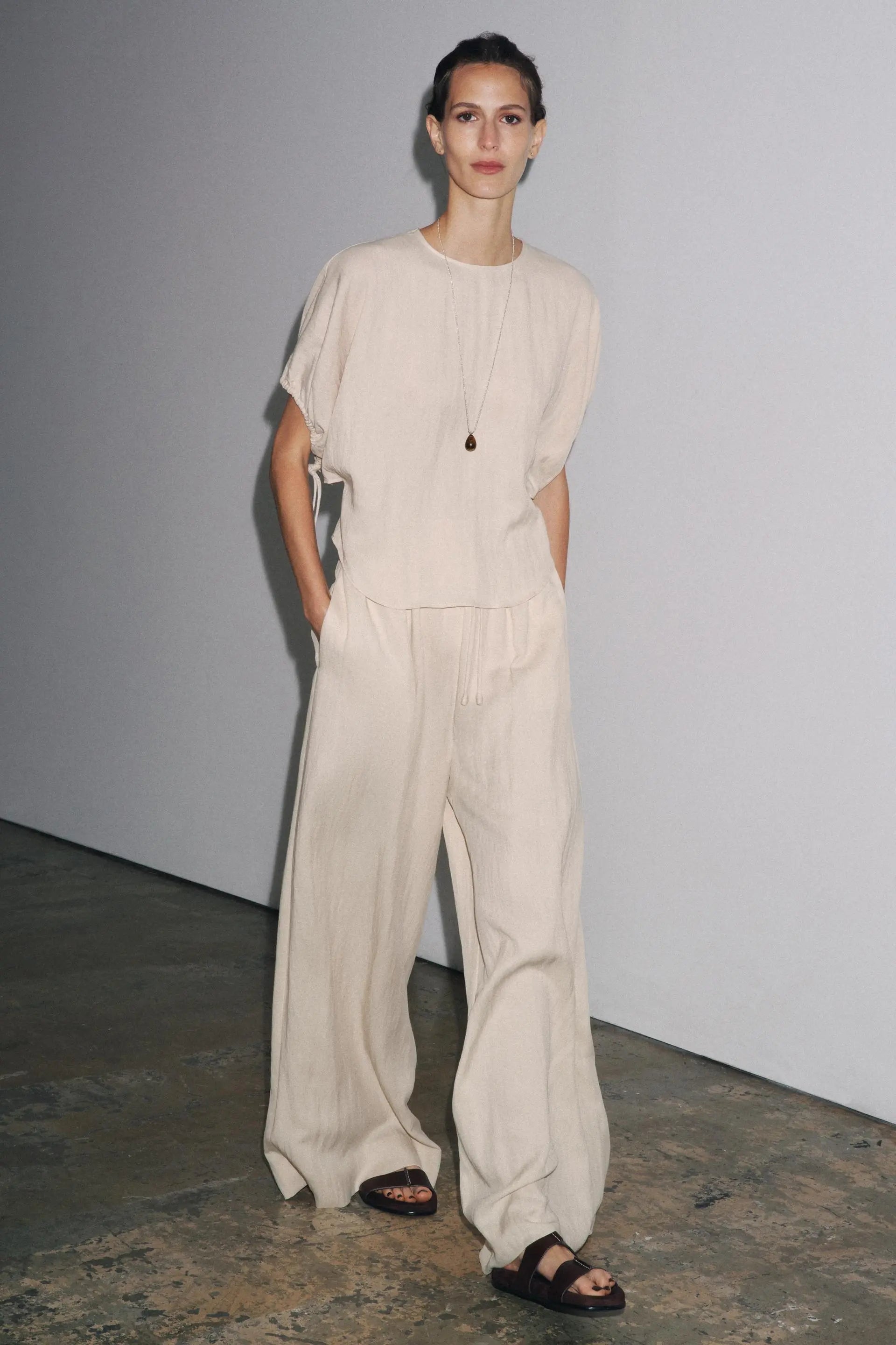 ZW COLLECTION PUFF SLEEVE BLOUSE SHIRTS