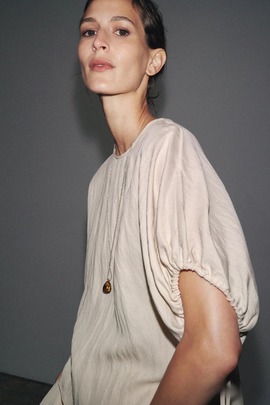 ZW COLLECTION PUFF SLEEVE BLOUSE SHIRTS