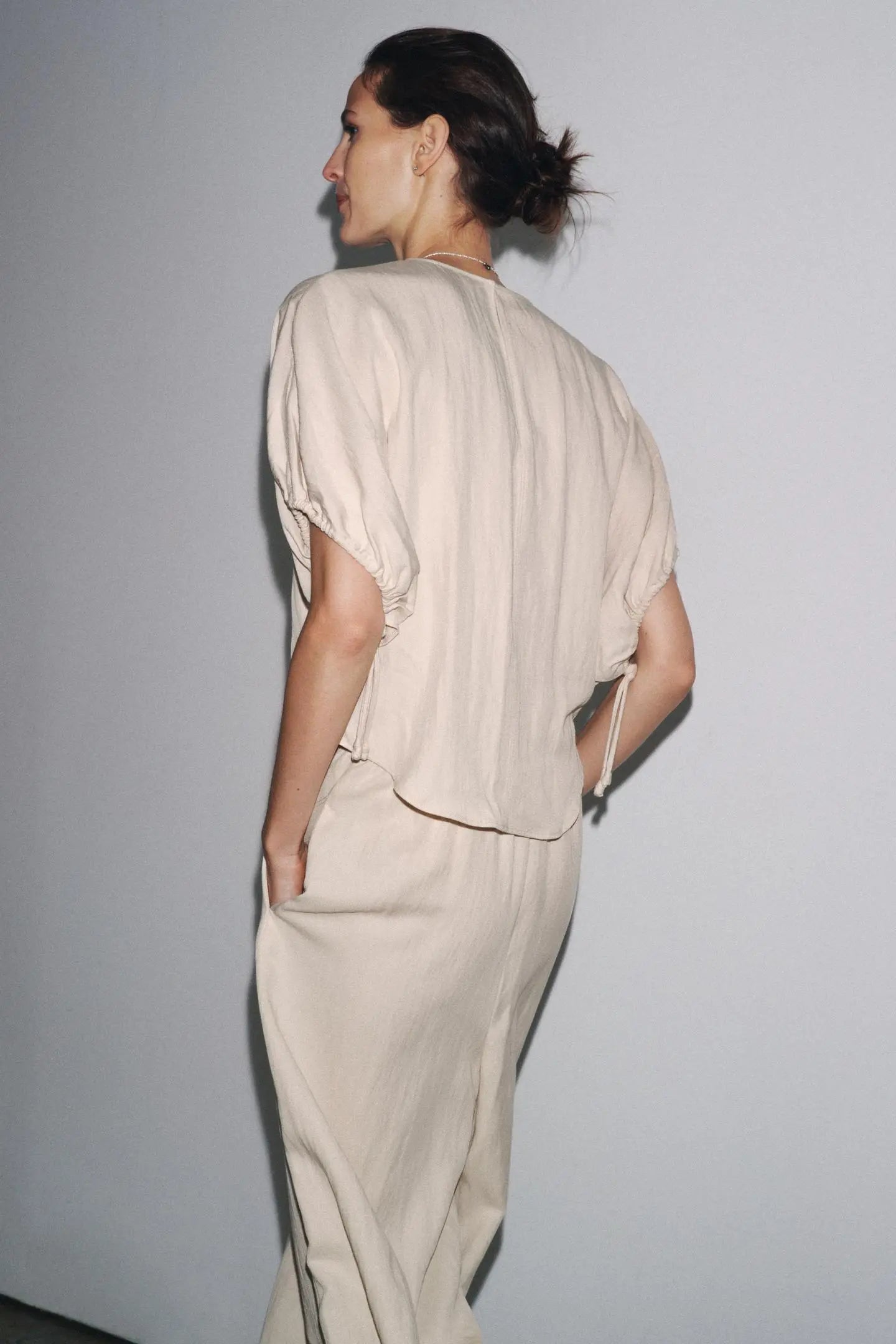 ZW COLLECTION PUFF SLEEVE BLOUSE SHIRTS