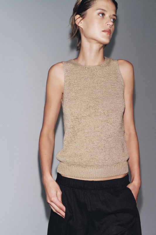 RUSTIC KNIT TOP KNITWEAR