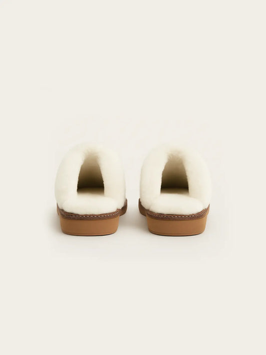 Leopard Faux-Fur Slippers Peashe