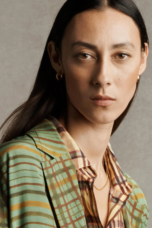 ZW COLLECTION FLOWY CHECK BLAZER BLAZERS