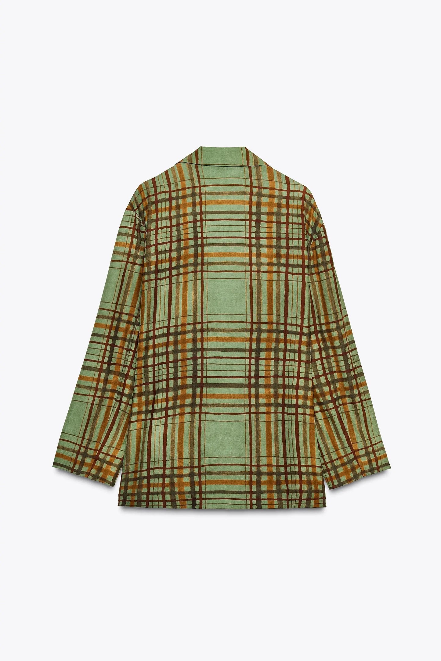 ZW COLLECTION FLOWY CHECK BLAZER BLAZERS