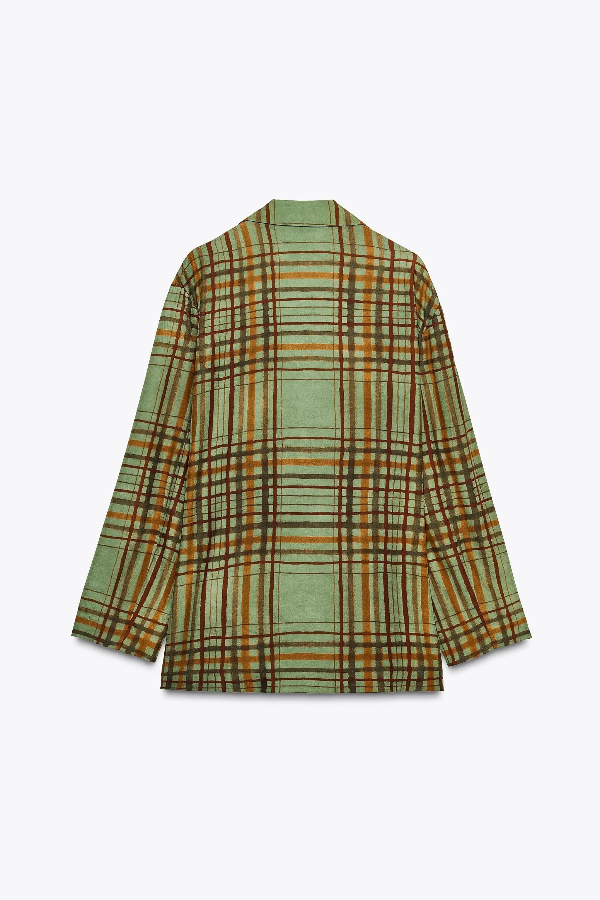 ZW COLLECTION FLOWY CHECK BLAZER BLAZERS