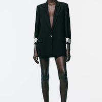 PRINTED CUFF BLAZER BLAZERS