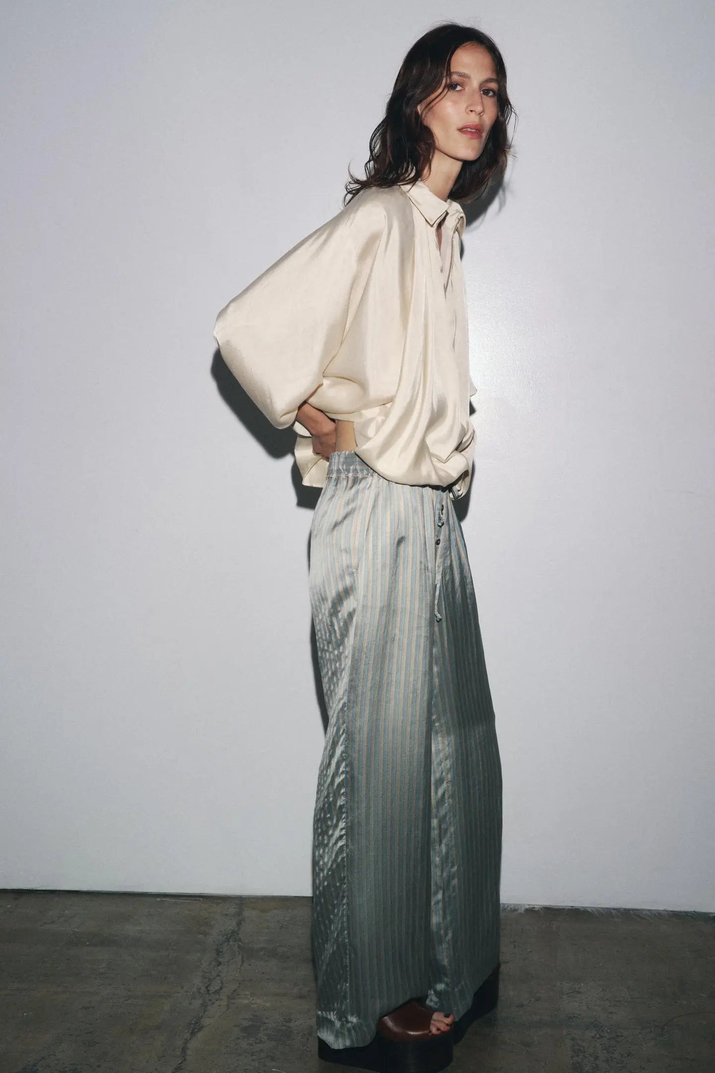 PUFFED BOMBER JACKET - ZW COLLECTION BLAZERS