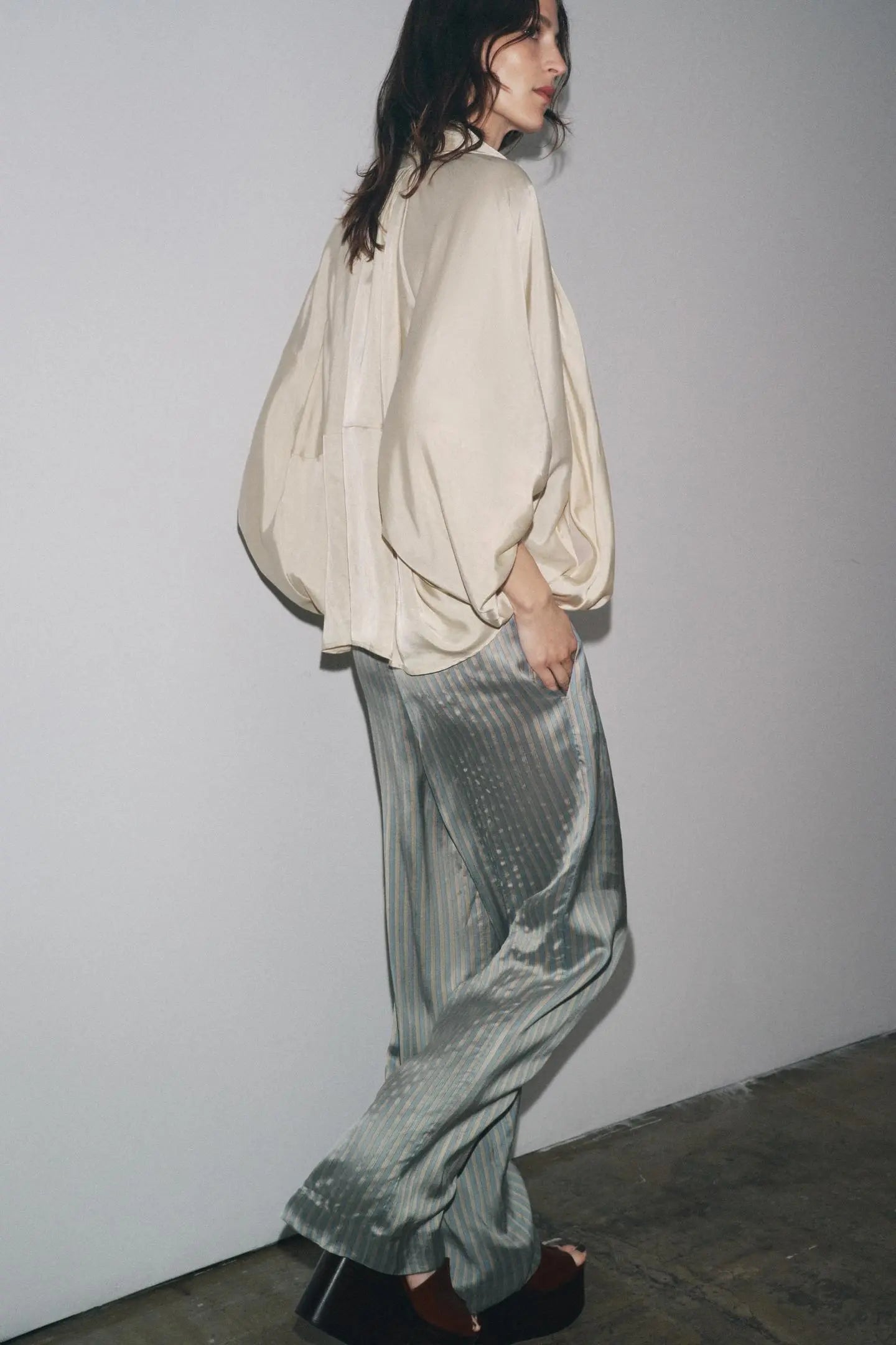 PUFFED BOMBER JACKET - ZW COLLECTION BLAZERS