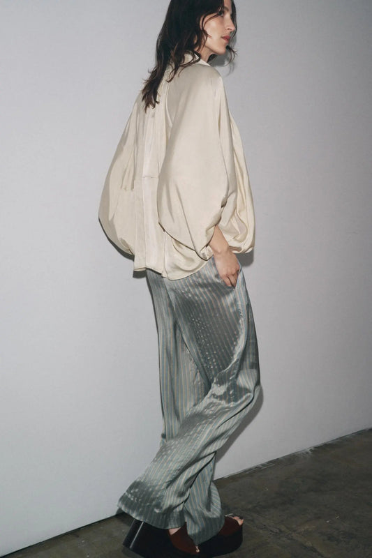 PUFFED BOMBER JACKET - ZW COLLECTION BLAZERS