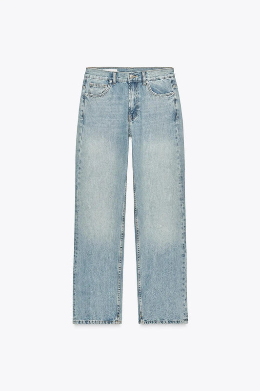 TRF STRAIGHT LOW-RISE JEANS JEANS