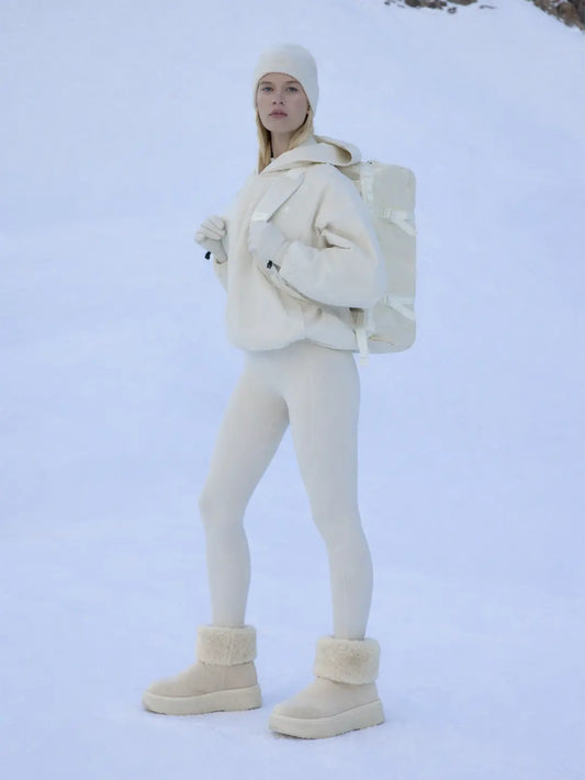 Nordic Faux-Fur Platform Boots Peashe