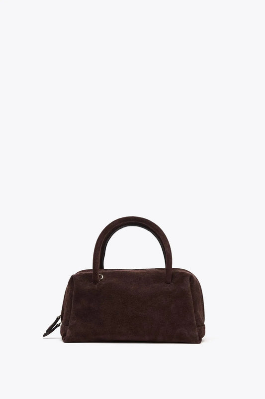 SPLIT SUEDE BOWLING BAG BAGS
