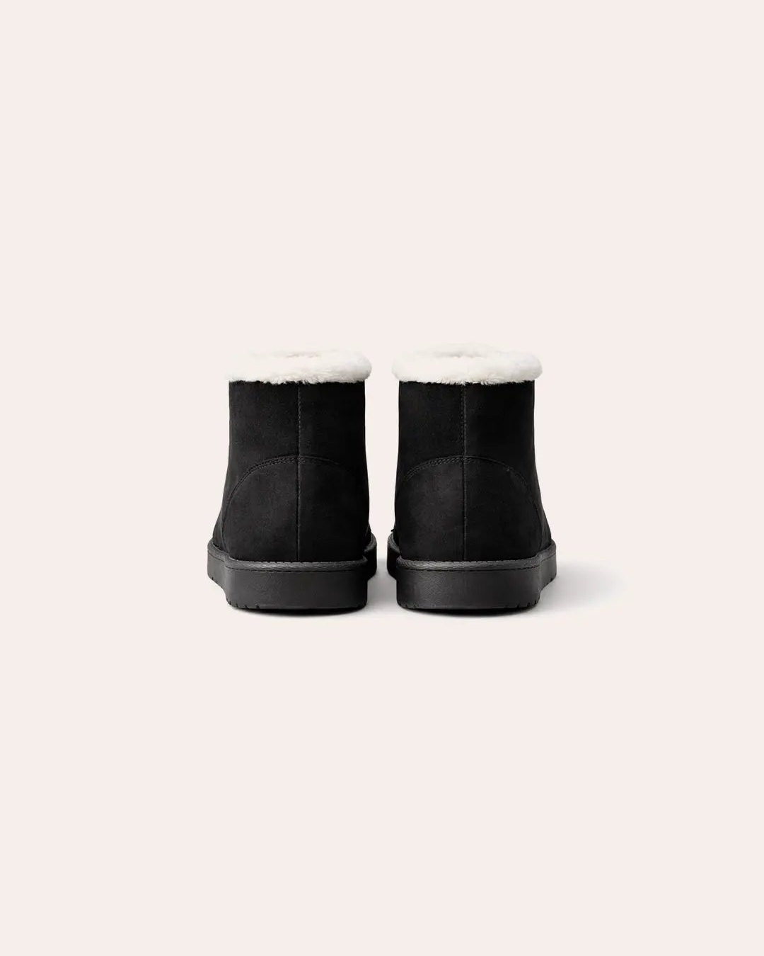 Warm Cotton Flat Ankle Boots Peashe