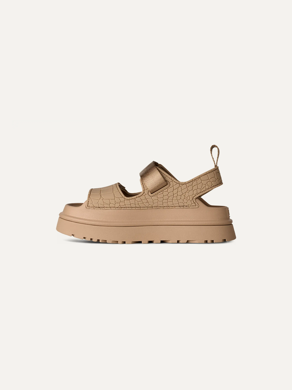 Women's GoldenGlow Embossed Sandal