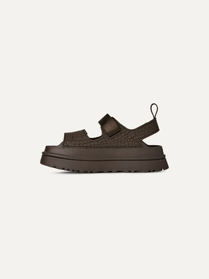 Women's GoldenGlow Embossed Sandal