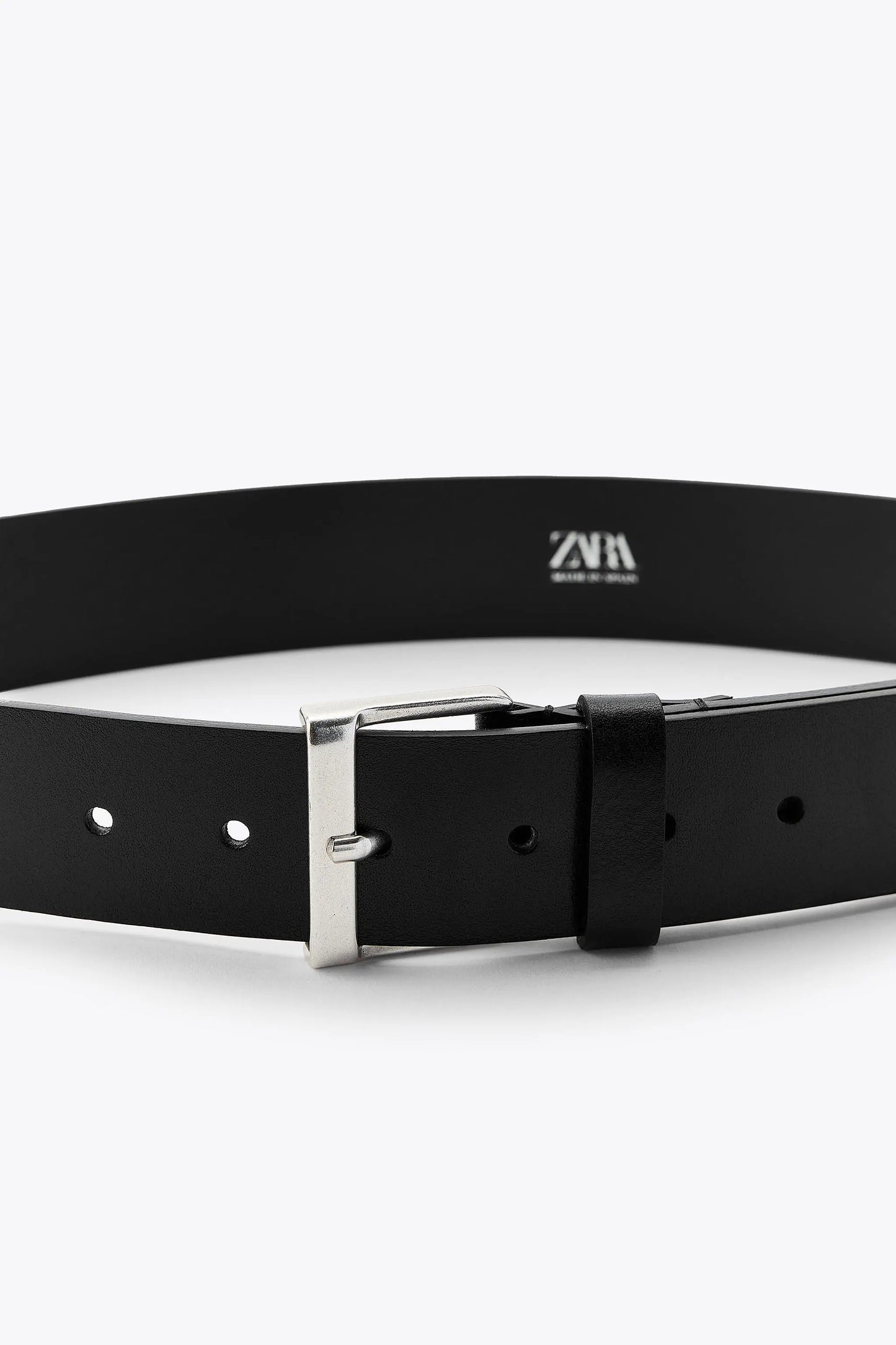LEATHER BELT WITH SQUARE BUCKLE ACCESSORIES|JEWLLERY