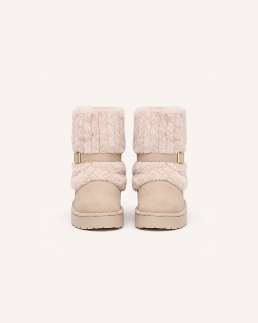 FurLined Comfort Snow Boots Peashe