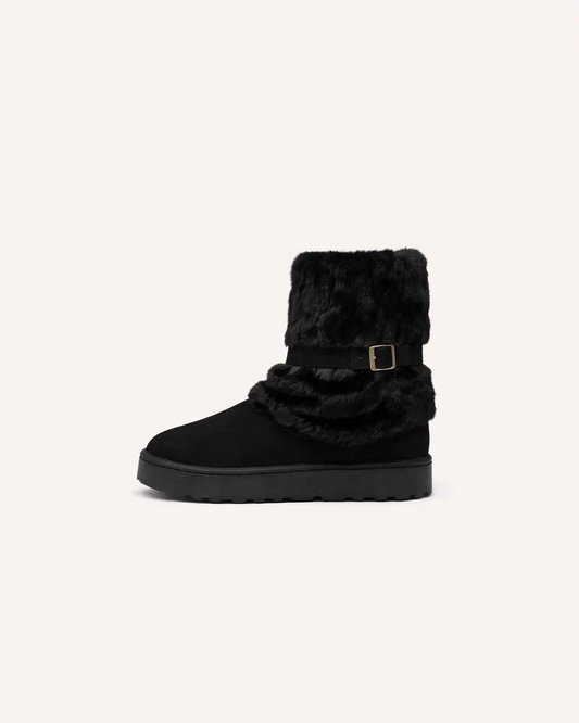 FurLined Comfort Snow Boots Peashe