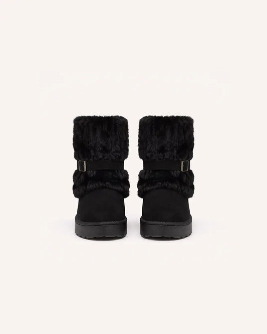 FurLined Comfort Snow Boots Peashe