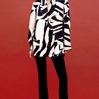 ZW COLLECTION ANIMAL PRINT BLAZER BLAZERS